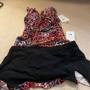 Brand new with tags Profile 2 piece bathing suit